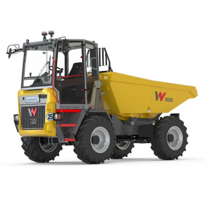 Dumper giratorio doble visión cabinado AA 9000 kg